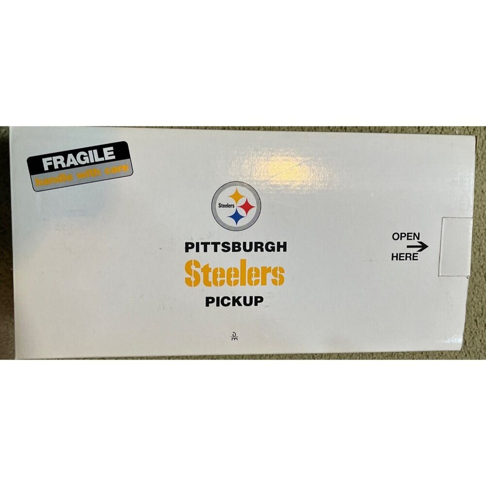 DANBURY MINT PITTSBURGH STEELERS TAILGATE PICKUP TRUCK 1:24 Boxed W Coa Football